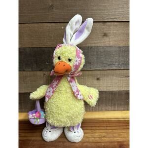 Chicken Dressed Like Easter Bunny Animated Musical 15”